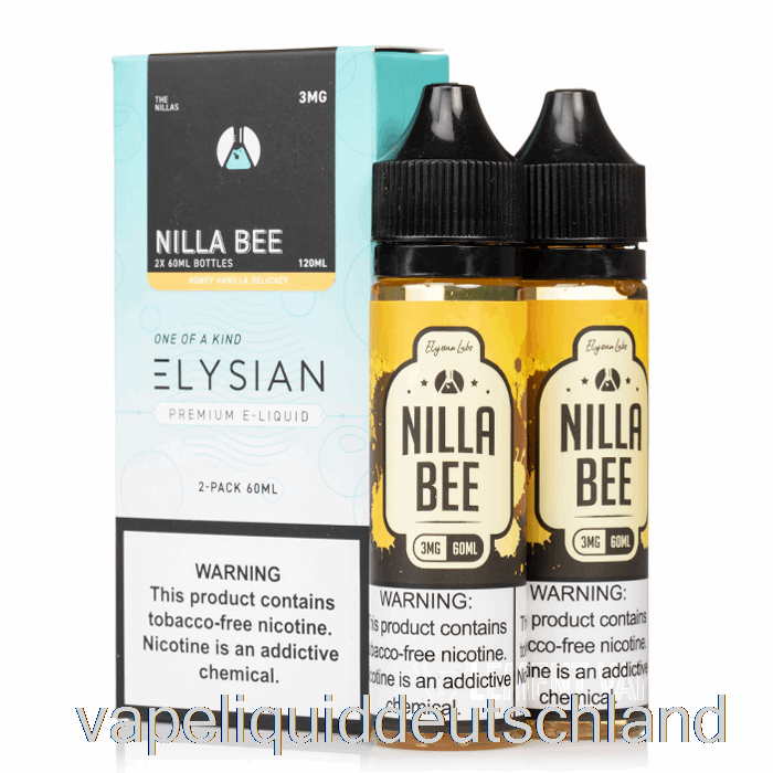 Nilla Bee – Elysian Labs – 120 Ml, 3 Mg Vape-Flüssigkeit